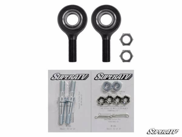 SuperATV Kawasaki Teryx Heavy-Duty Tie Rod End Replacement Kit - Image 2