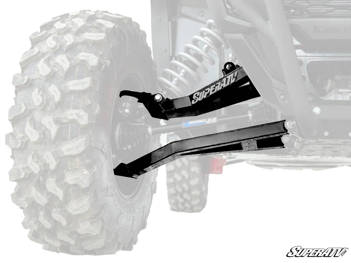SuperATV Kawasaki Teryx KRX 1000 1.5 Forward Offset Boxed A-Arms - Image 9