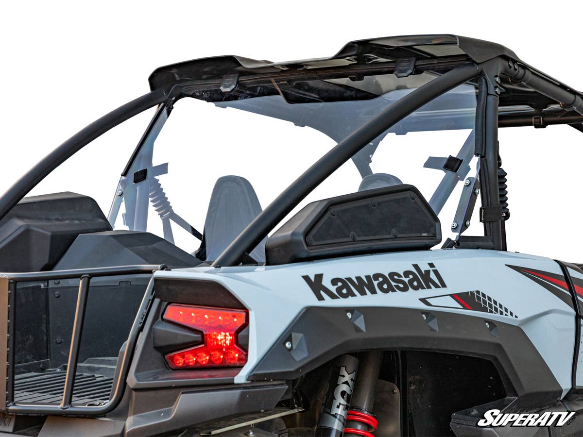 SuperATV Kawasaki Teryx KRX 1000 Rear Windshield - Image 5