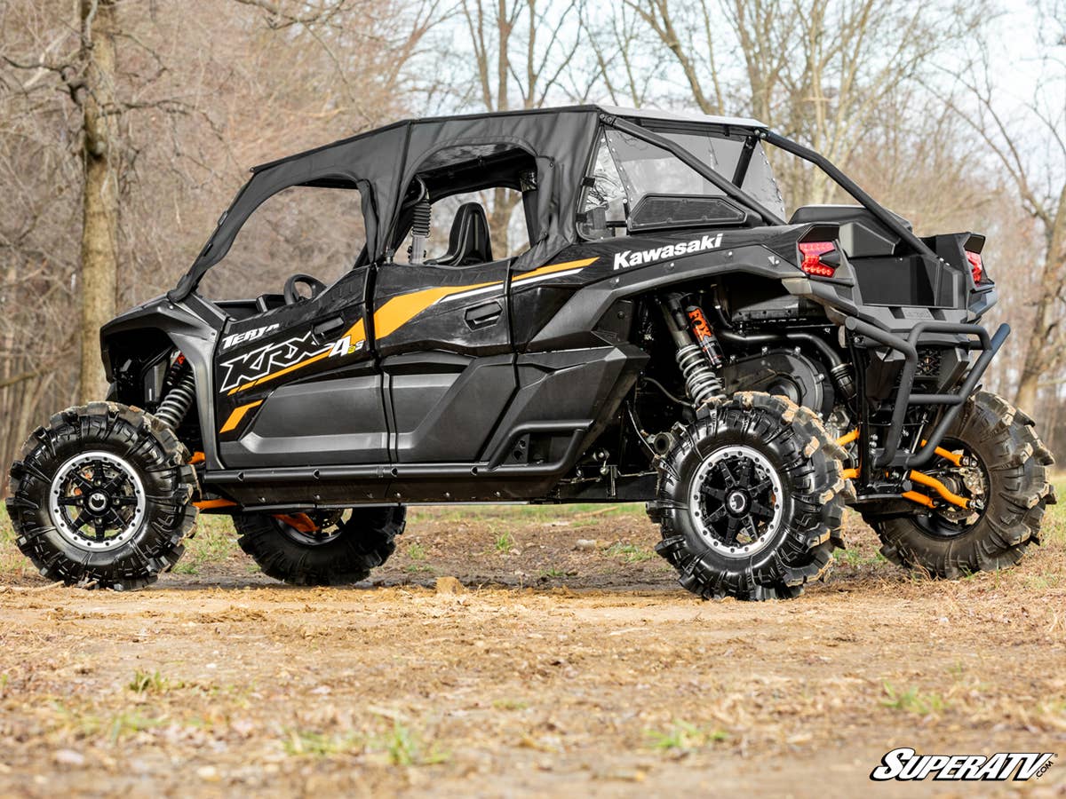 SuperATV Kawasaki Teryx KRX 4 1000 Heavy-Duty Nerf Bars - Image 5