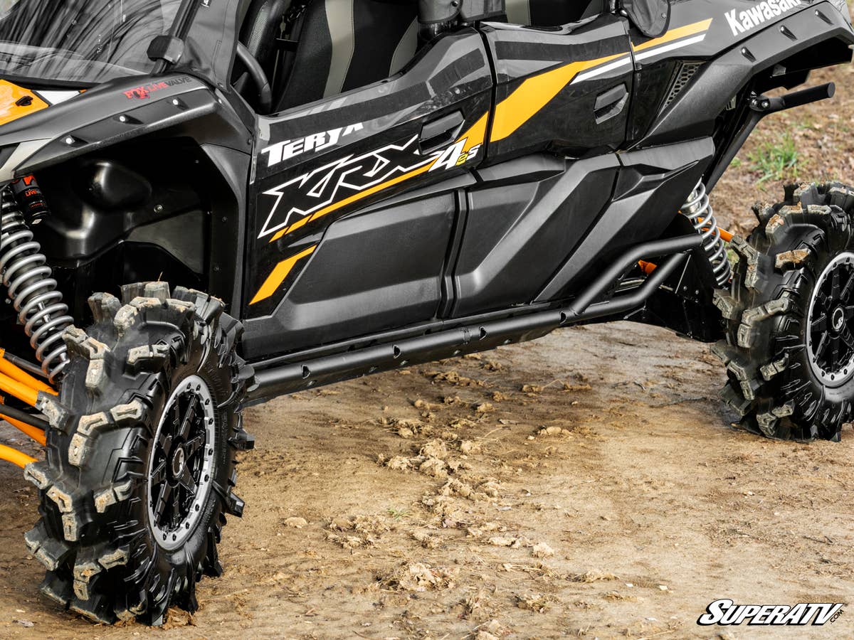 SuperATV Kawasaki Teryx KRX 4 1000 Heavy-Duty Nerf Bars - Image 6