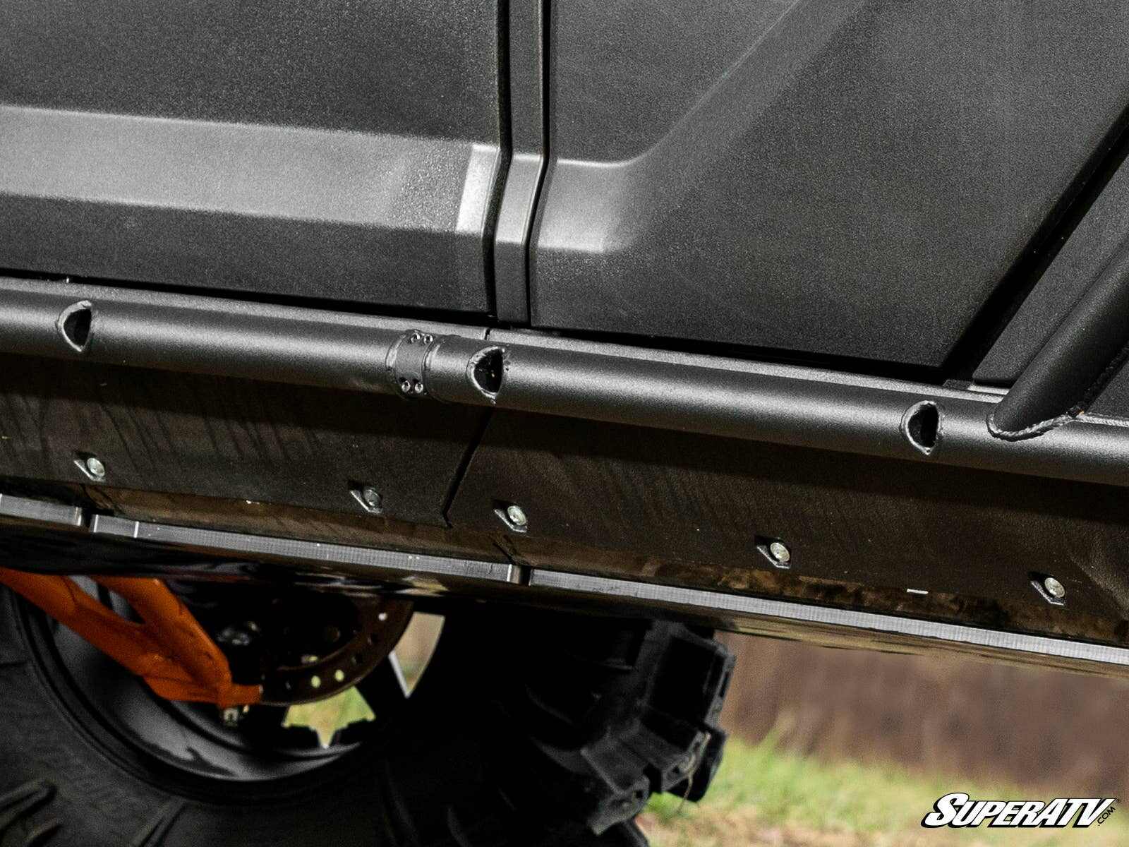SuperATV Kawasaki Teryx KRX 4 1000 Heavy-Duty Nerf Bars - Image 7