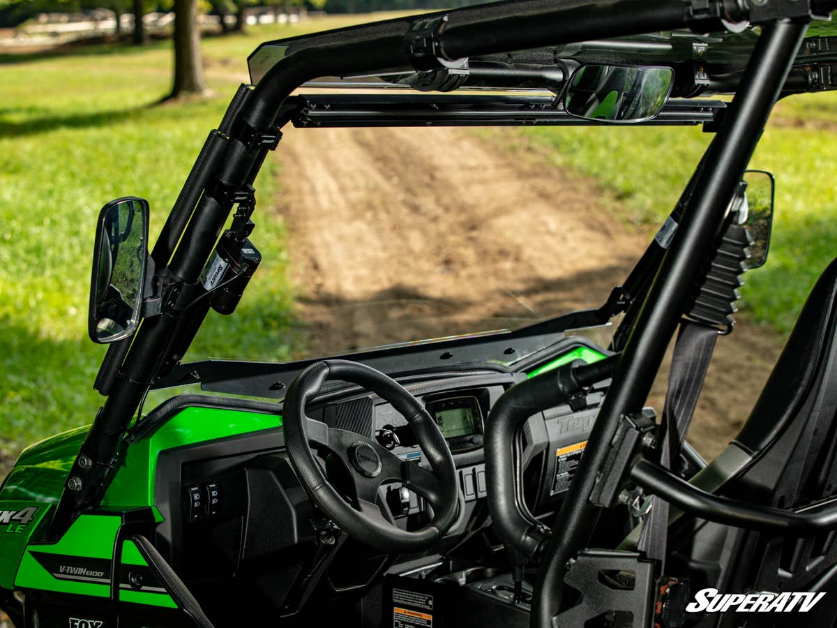 SuperATV Kawasaki Teryx Maxdrive Power Flip Windshield - Image 7