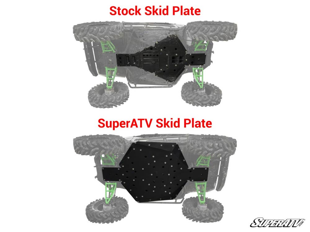 SuperATV Kawasaki Teryx S Full Skid Plate - Image 4
