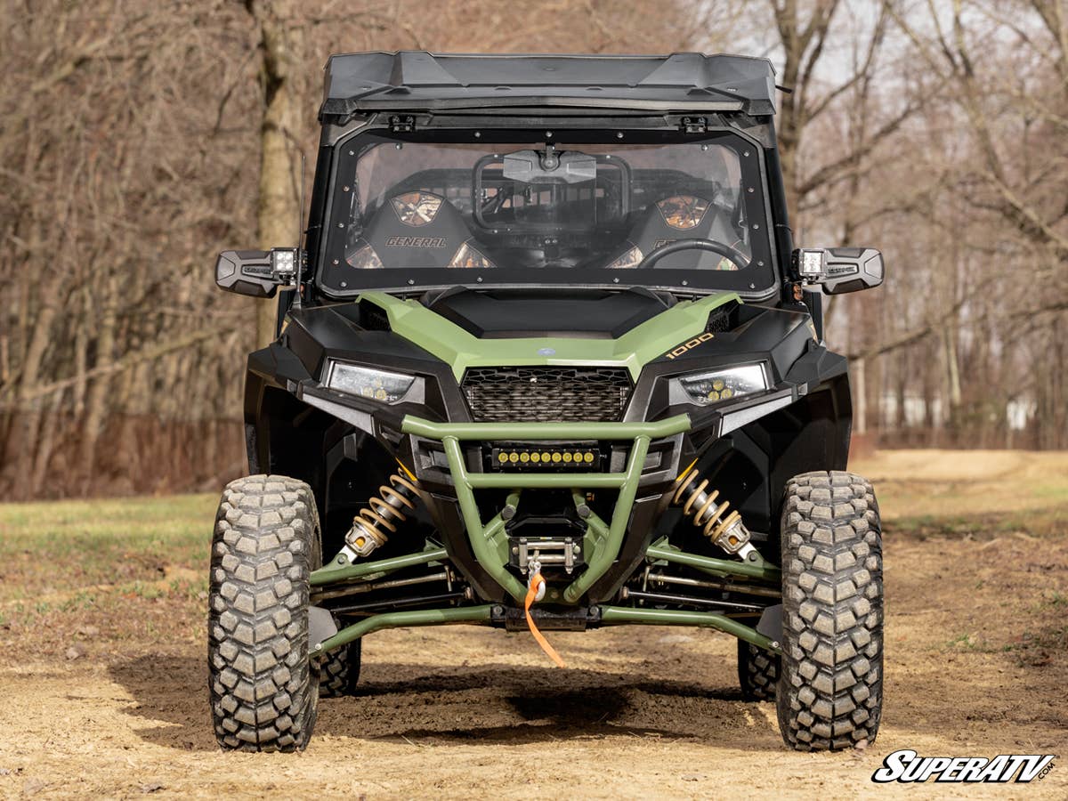SuperATV Polaris General 1000 Maxdrive Power Flip Windshield - Image 2