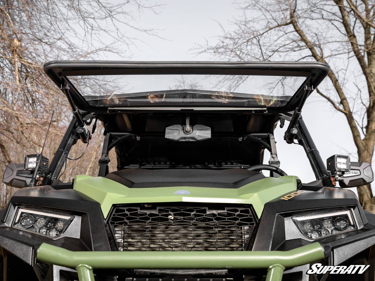 SuperATV Polaris General 1000 Maxdrive Power Flip Windshield - Image 5