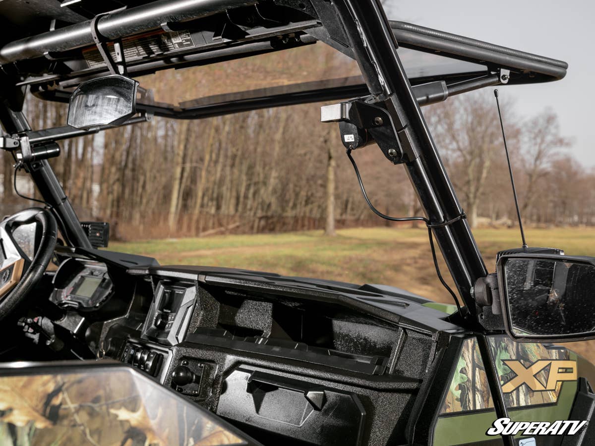 SuperATV Polaris General 1000 Maxdrive Power Flip Windshield - Image 6