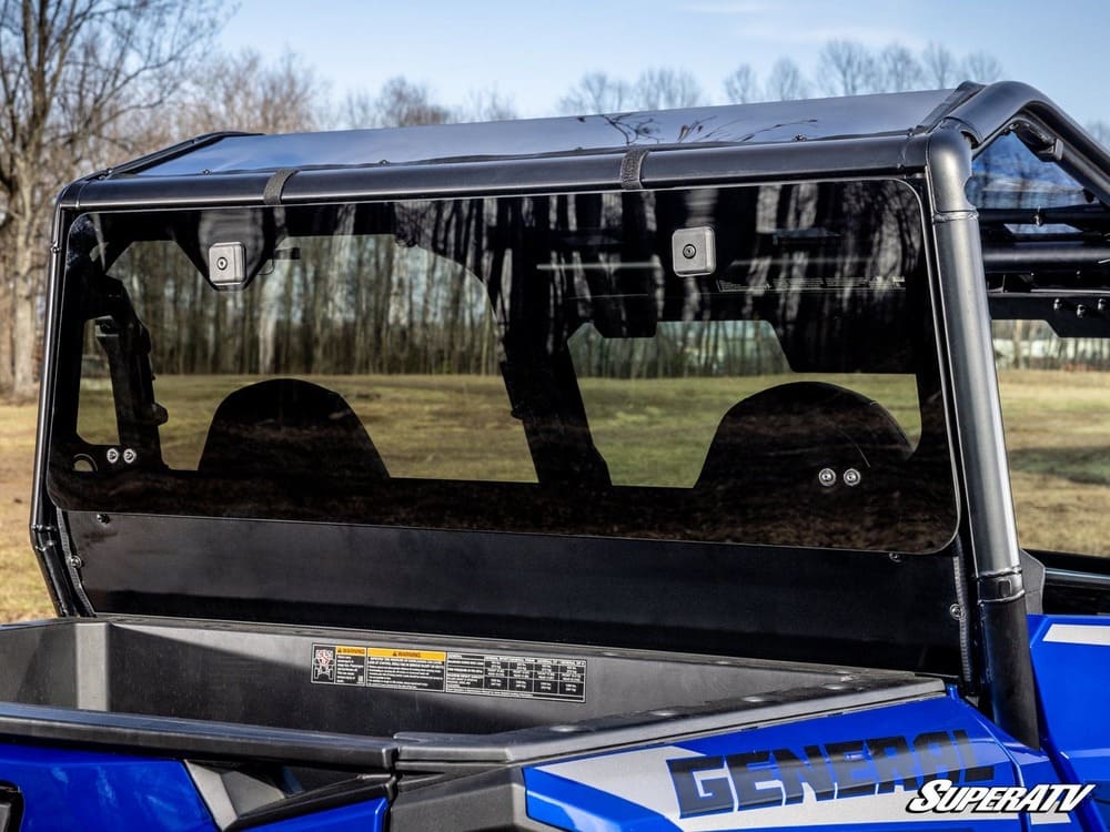 SuperATV Polaris General 1000 Rear Glass Windshield - Image 7