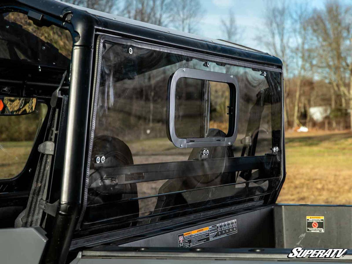 SuperATV Polaris General 1000 Sliding Rear Windshield - Image 5