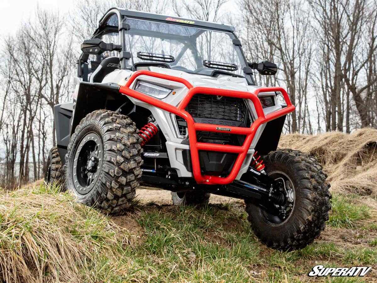 SuperATV Polaris General 2” Forward Offset Boxed A-Arms - Image 2