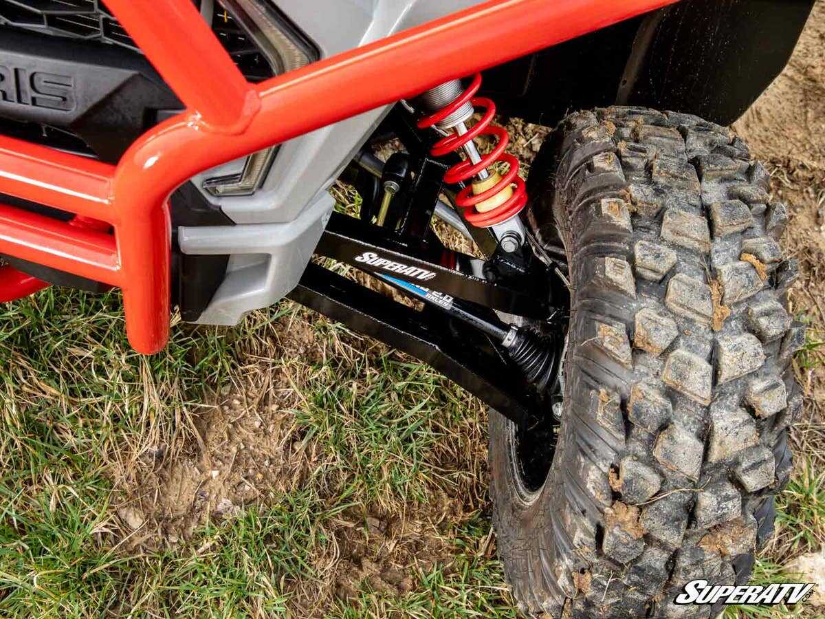 SuperATV Polaris General 2” Forward Offset Boxed A-Arms - Image 7