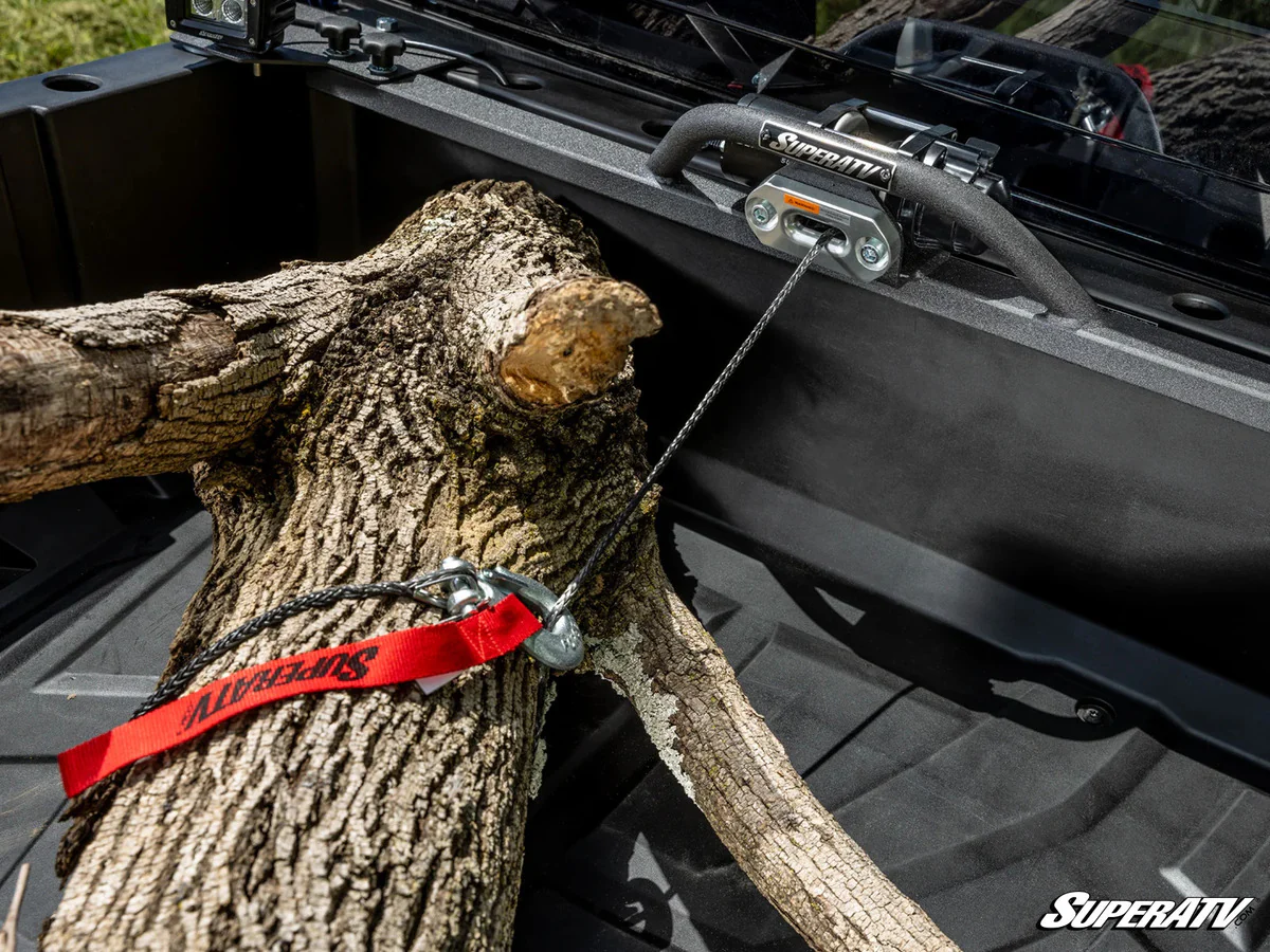 SuperATV Polaris General XP 1000 Bed Winch - Image 4