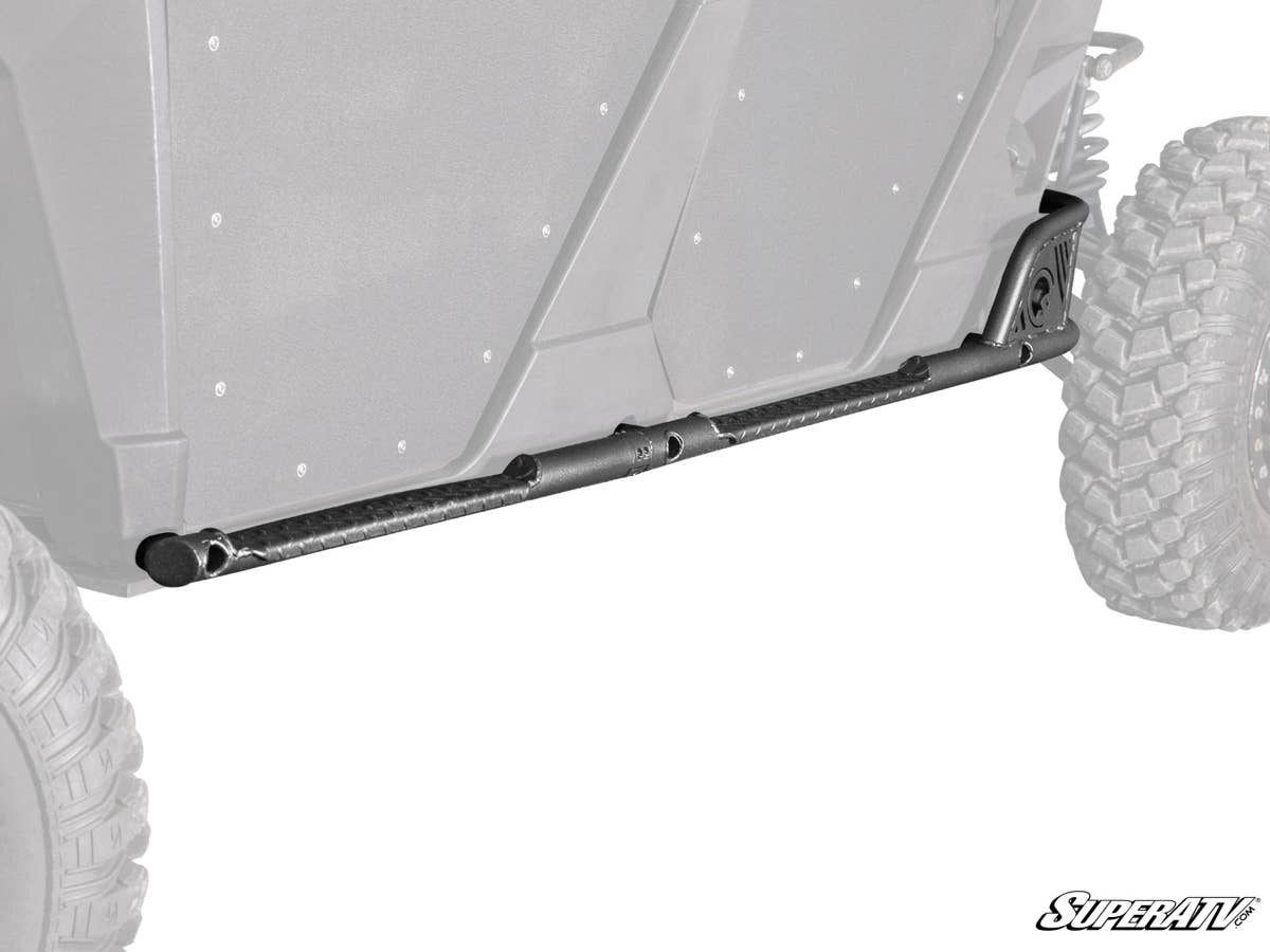 SuperATV Polaris Ranger 1000 Crew Heavy-Duty Nerf Bars - Image 3