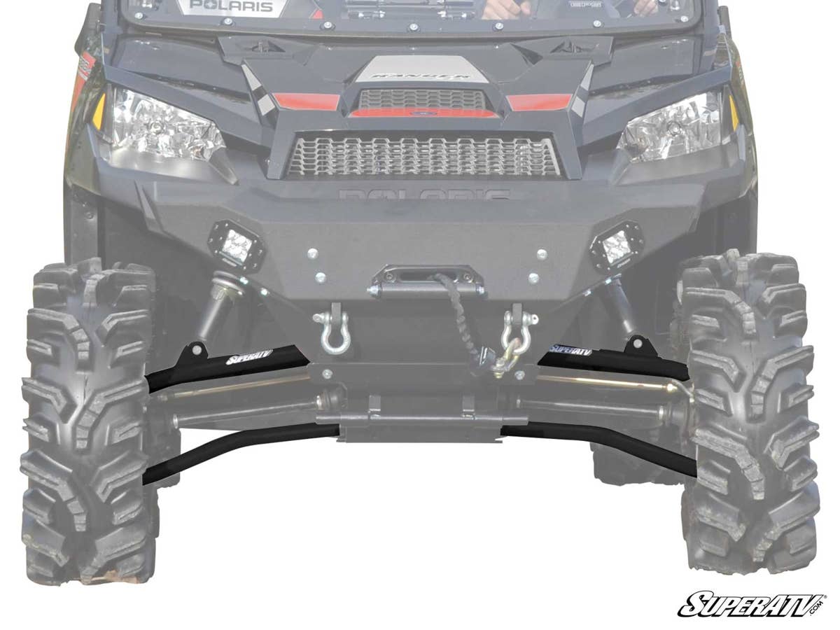 SuperATV Polaris Ranger 1000 Diesel High Clearance 1.5” Forward Offset A-Arms - Image 3