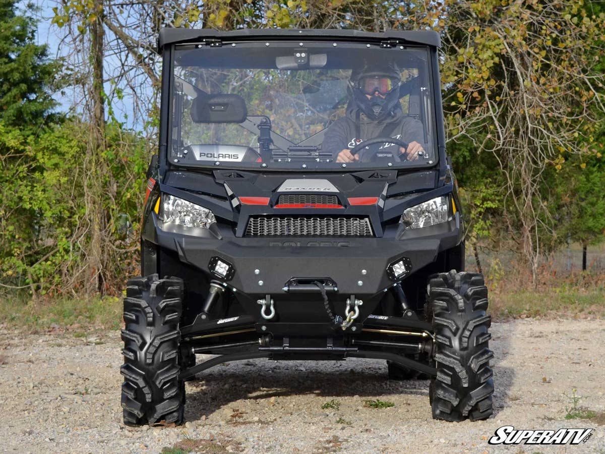 SuperATV Polaris Ranger 1000 Diesel High Clearance 1.5” Forward Offset A-Arms - Image 6