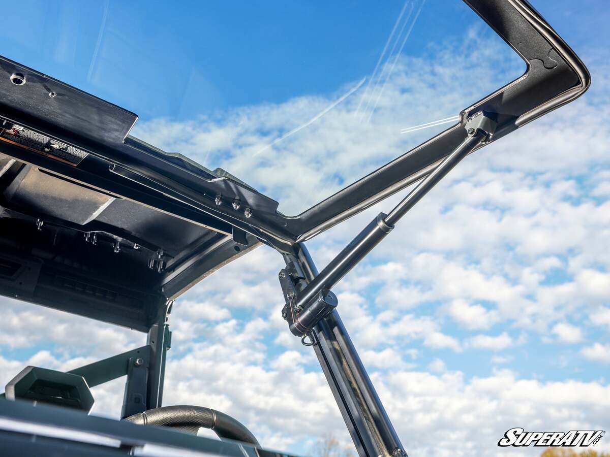 SuperATV Polaris Ranger 1000 MaxDrive Power Flip Glass Windshield - Image 7