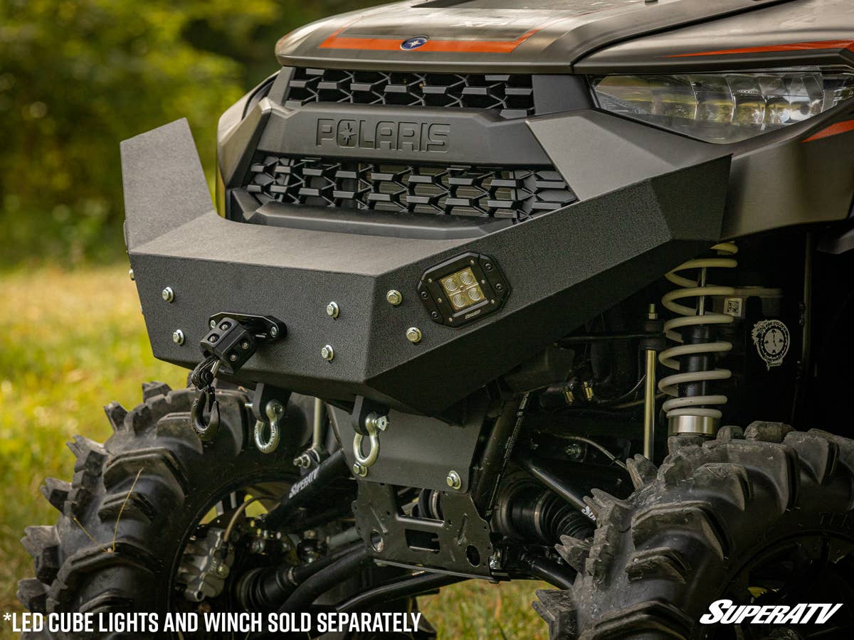 SuperATV Polaris Ranger 1000 Winch Ready Bumper - Image 3