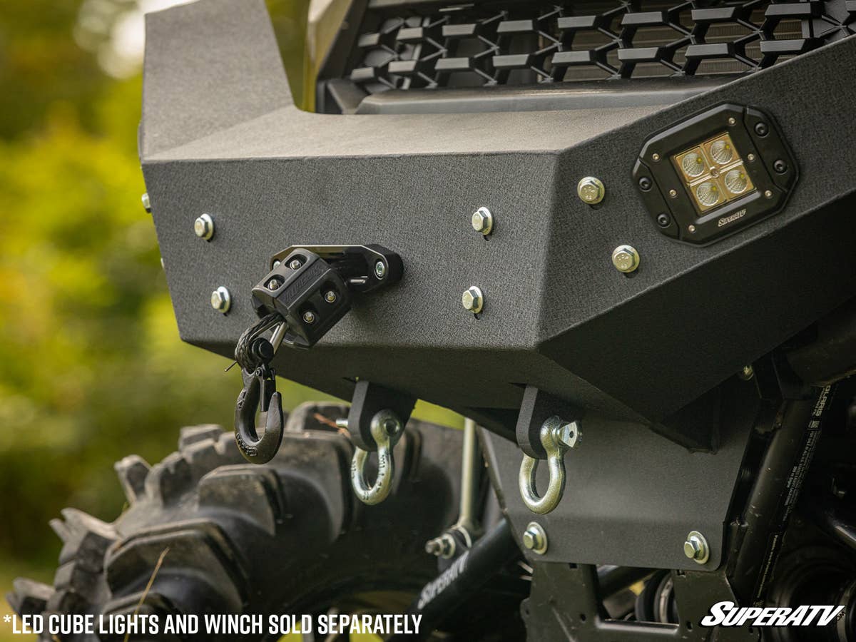 SuperATV Polaris Ranger 1000 Winch Ready Bumper - Image 5