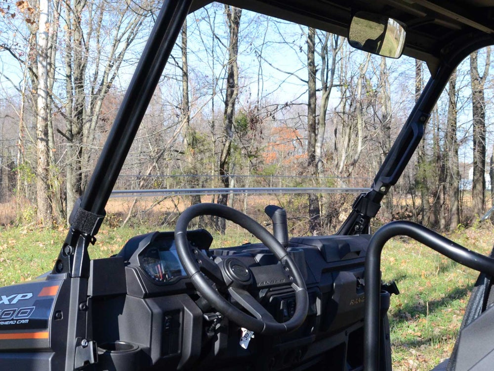 SuperATV Polaris Ranger Kinetic Half Windshield - Image 6