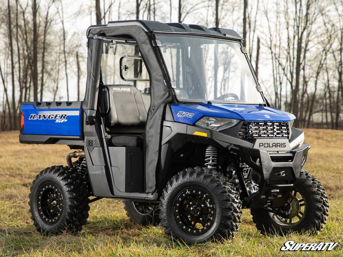 SuperATV Polaris Ranger SP 570 Scratch-Resistant Full Windshield - Image 2