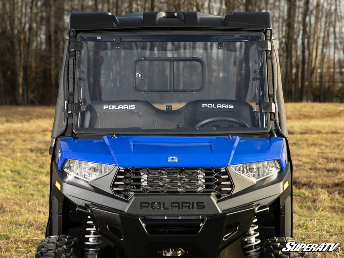 SuperATV Polaris Ranger SP 570 Scratch-Resistant Full Windshield - Image 3