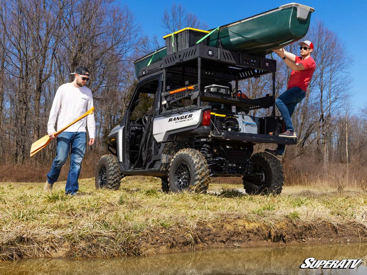 SuperATV Polaris Ranger XD 1500 Outfitter Bed Rack - Image 2