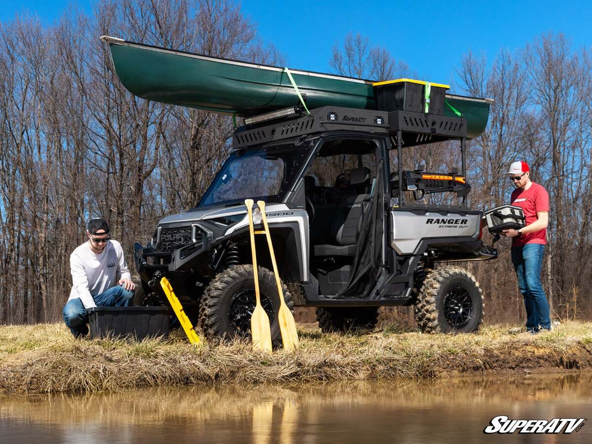 SuperATV Polaris Ranger XD 1500 Outfitter Bed Rack - Image 3