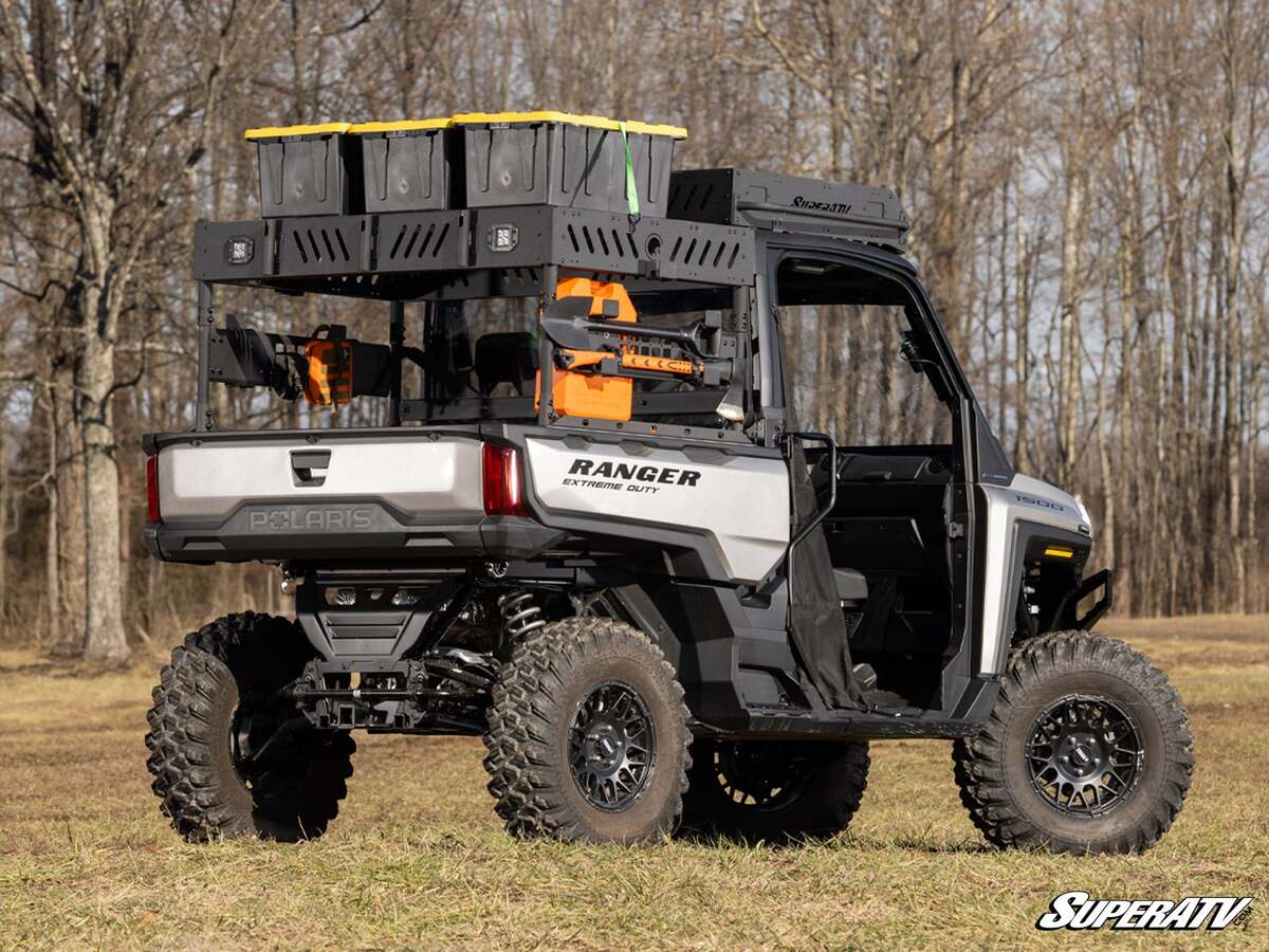 SuperATV Polaris Ranger XD 1500 Outfitter Bed Rack - Image 7
