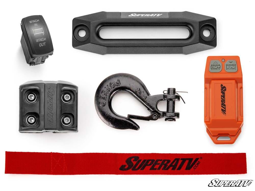 SuperATV Polaris Ranger XD 1500 Ready-Fit Winch - Image 3