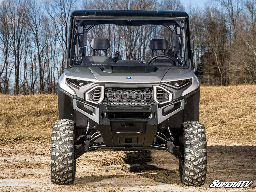 SuperATV Polaris Ranger XD 1500 Scratch Resistant Full Windshield - Image 2
