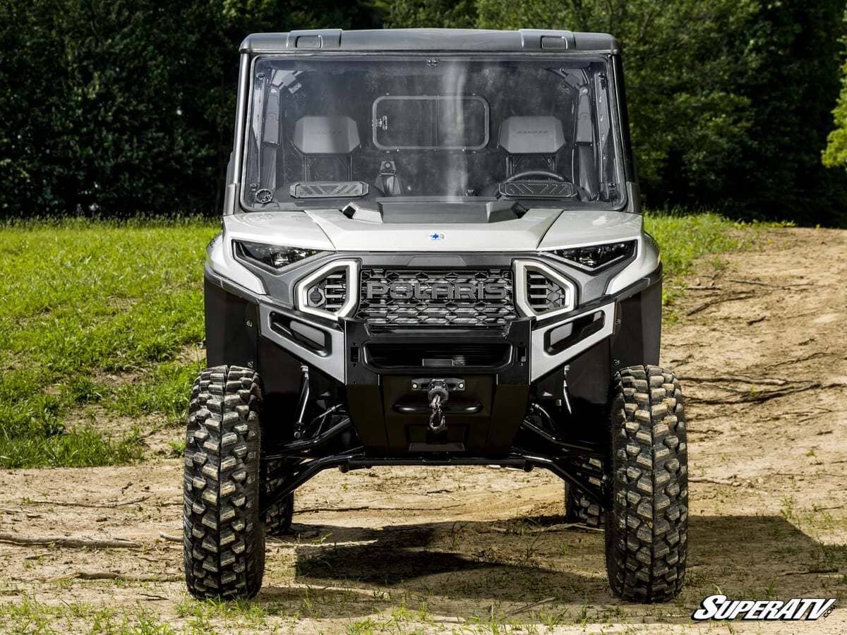 SuperATV Polaris Ranger XD 1500 Vented Full Windshield - Image 3
