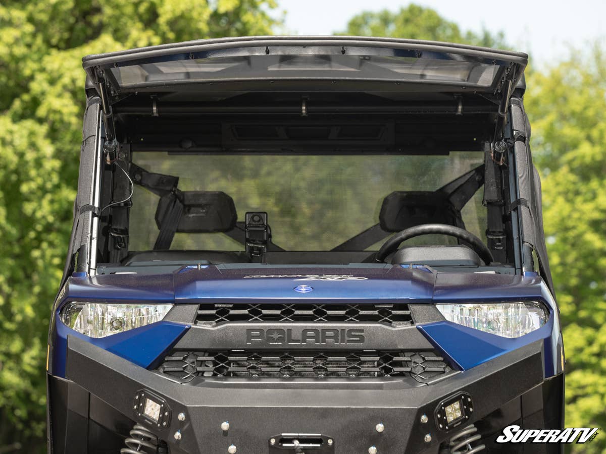 SuperATV Polaris Ranger XP 570 Maxdrive Power Flip Windshield - Image 5