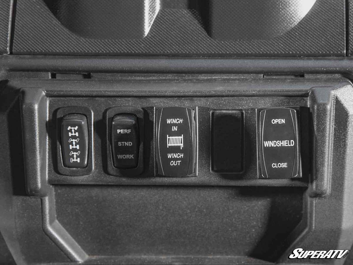 SuperATV Polaris Ranger XP 570 Maxdrive Power Flip Windshield - Image 7