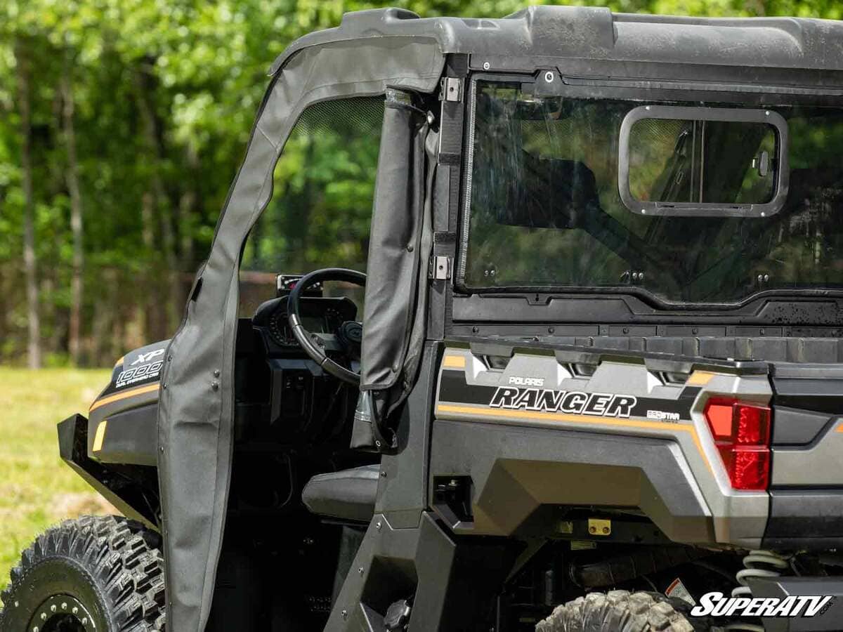SuperATV Polaris Ranger XP Kinetic Primal Soft Cab Enclosure Doors - Image 5