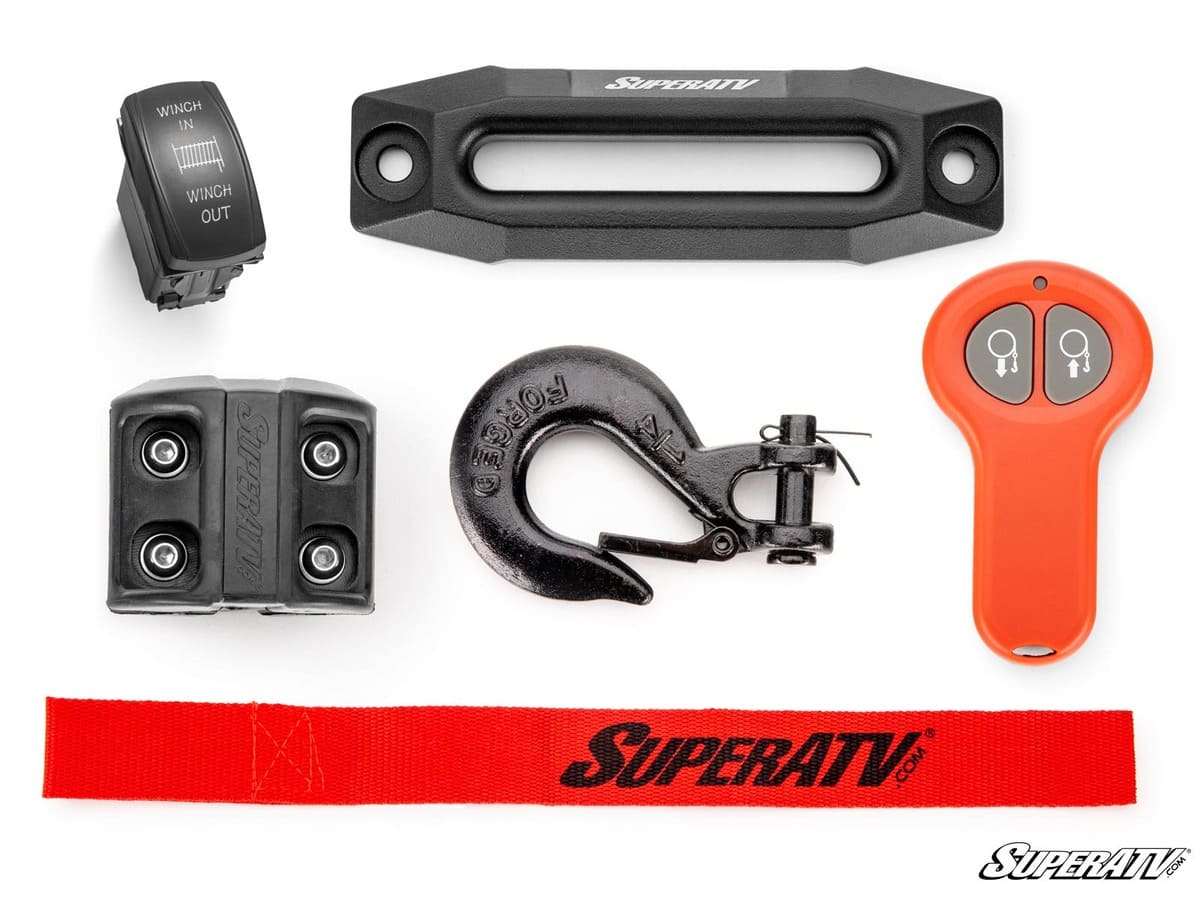SuperATV Polaris Ranger XP Kinetic Ready-Fit Winch - Image 7
