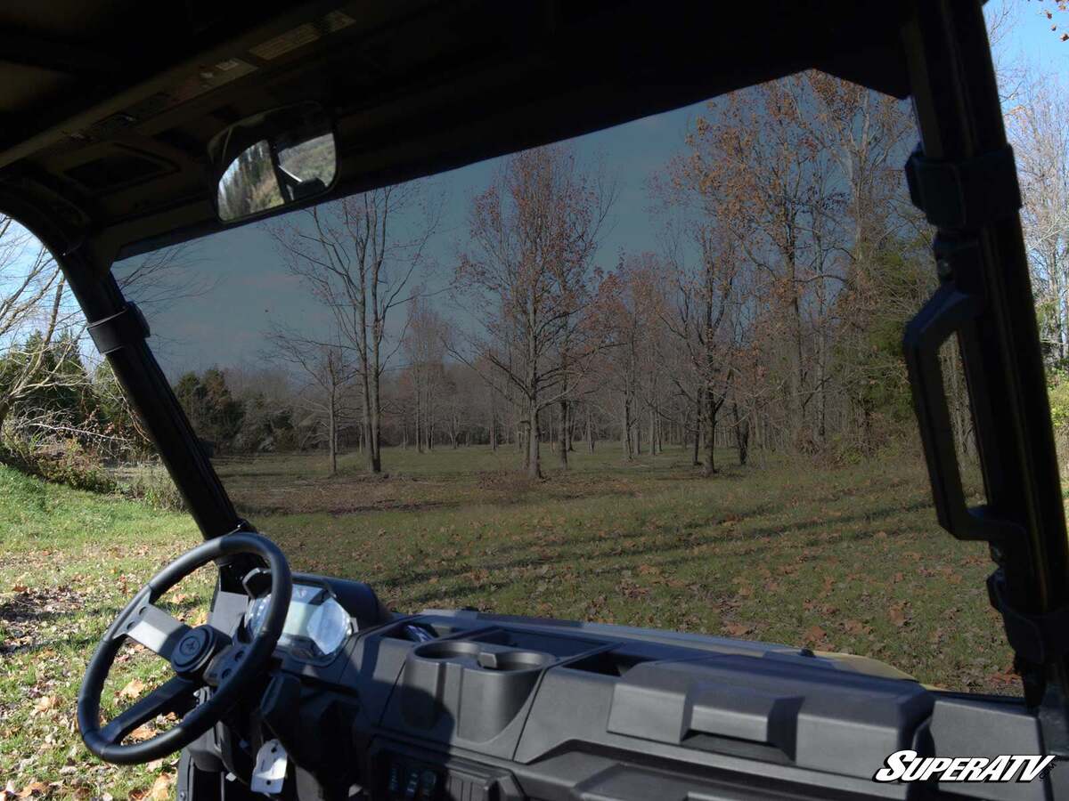 SuperATV Polaris Ranger XP Kinetic Scratch-Resistant Full Windshield - Image 12