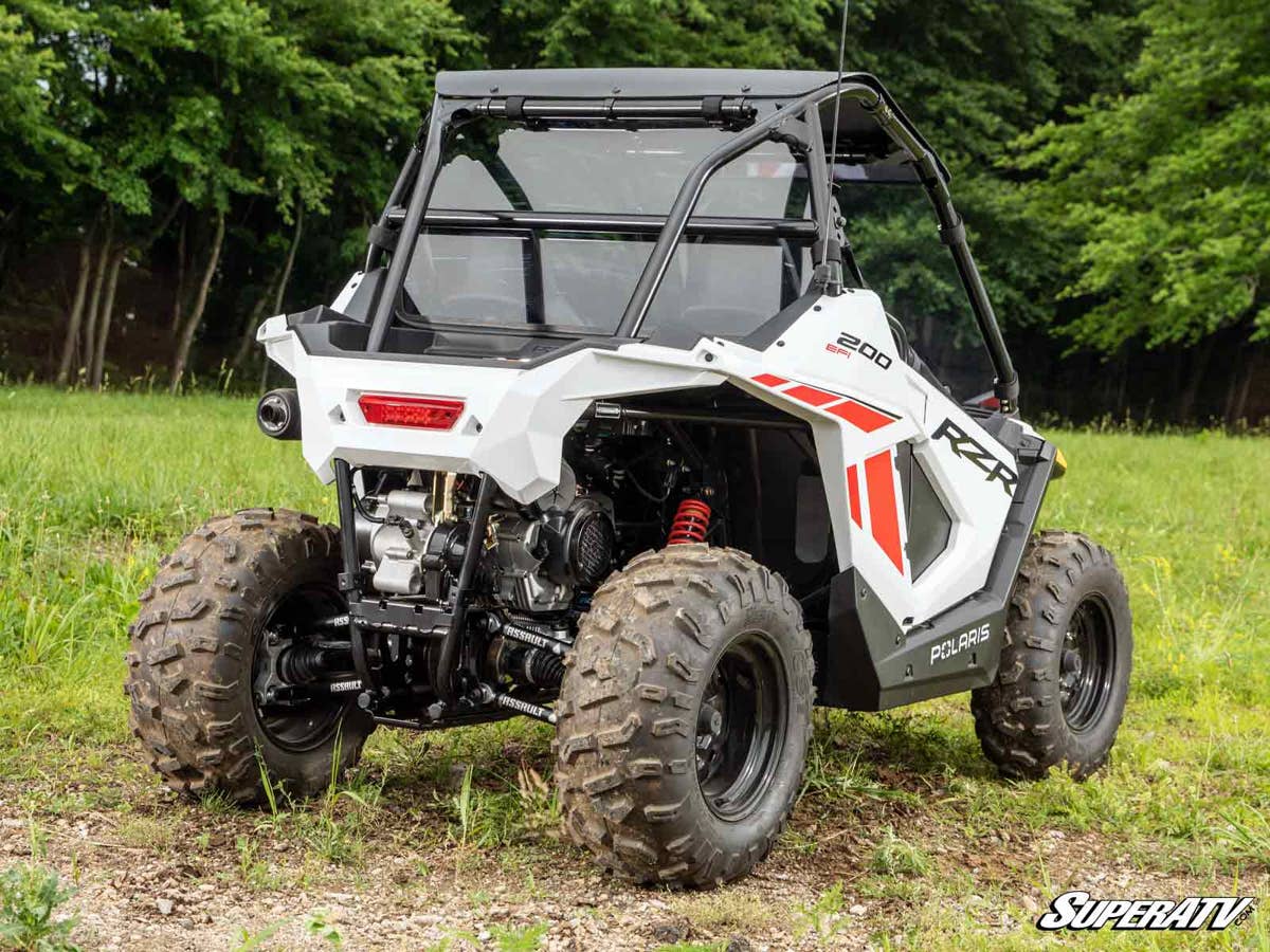 SuperATV Polaris RZR 200 Rear Windshield - Image 2