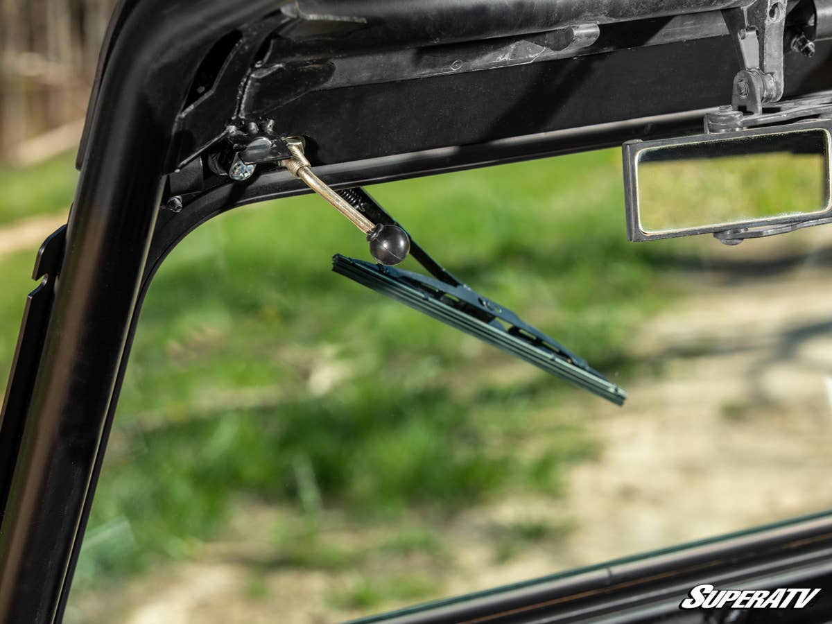 SuperATV Polaris RZR 900 Flip Down Glass Windshield - Image 6