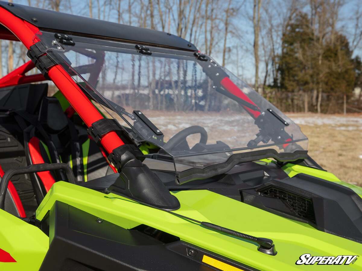 SuperATV Polaris RZR PRO R Scratch-Resistant Flip Windshield - Image 13