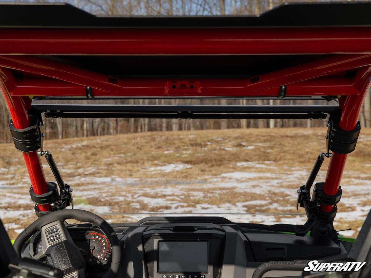 SuperATV Polaris RZR PRO R Scratch-Resistant Flip Windshield - Image 14