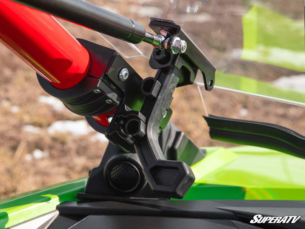 SuperATV Polaris RZR PRO R Scratch-Resistant Flip Windshield - Image 17