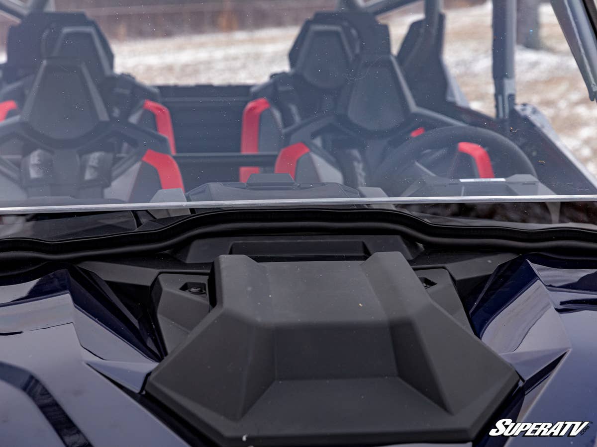 SuperATV Polaris RZR Pro R Scratch-Resistant Full Windshield - Image 5