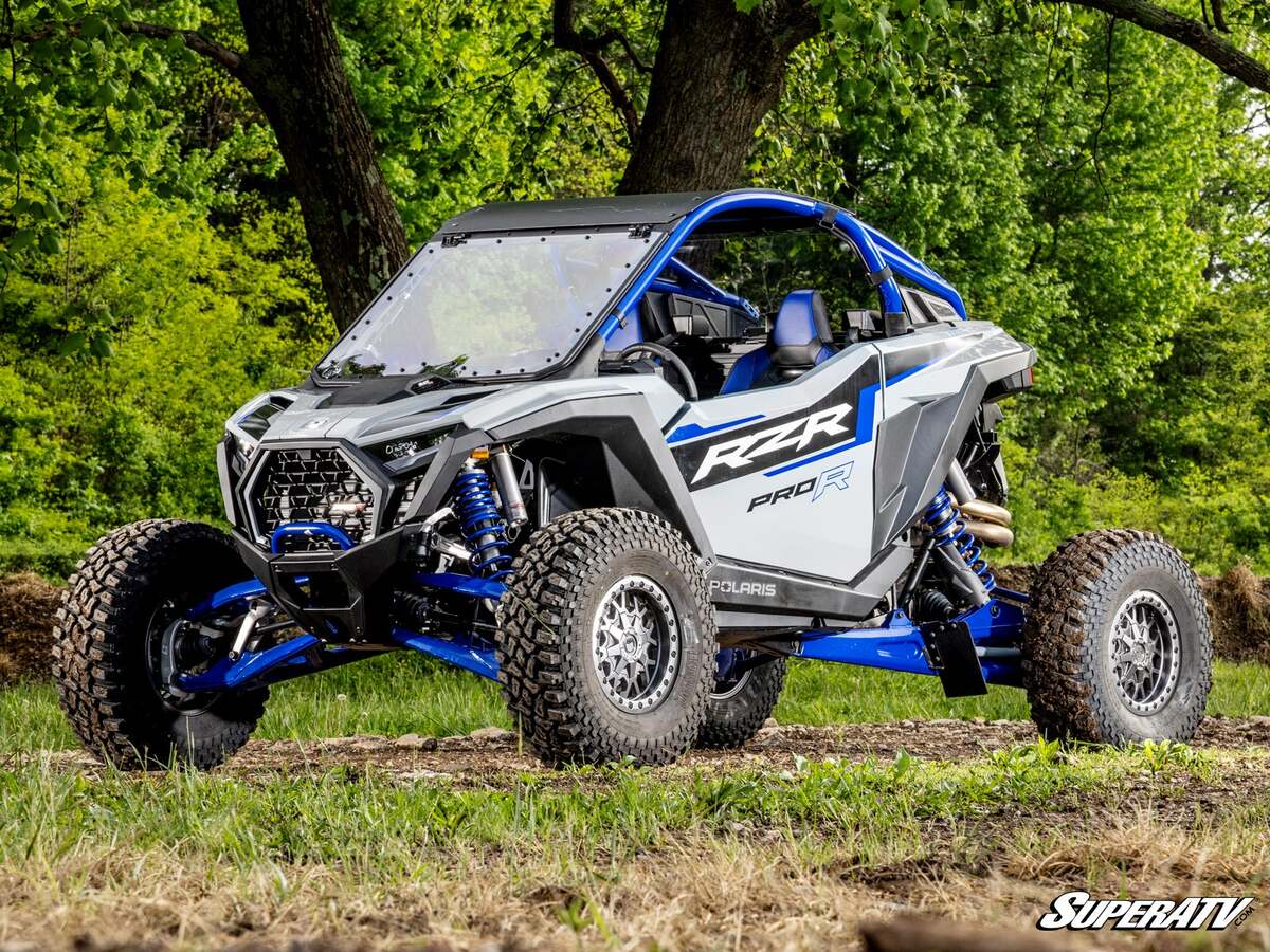 SuperATV Polaris RZR Pro S Flip Windshield - Image 2