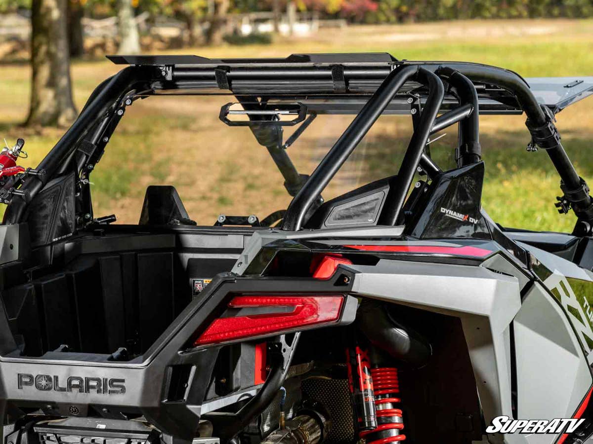 SuperATV Polaris RZR Pro XP Rear Vented Windshield - Image 4