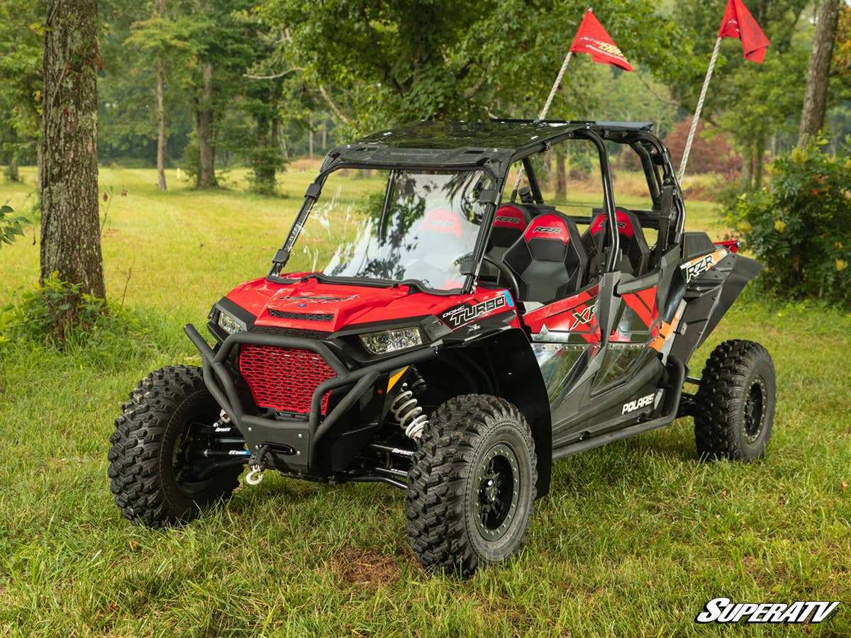 SuperATV Polaris RZR S 1000 Scratch Resistant Full Windshield - Image 2