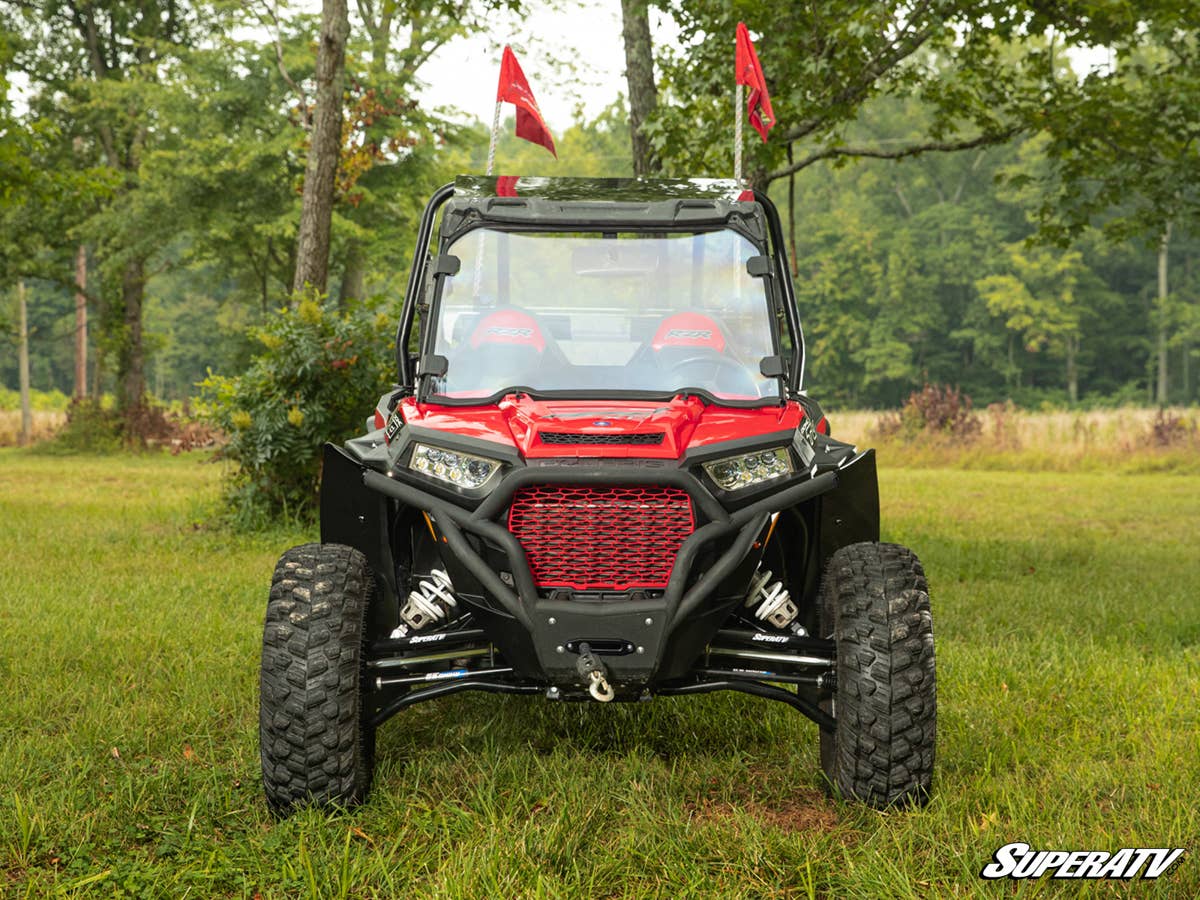 SuperATV Polaris RZR S 1000 Scratch Resistant Full Windshield - Image 4
