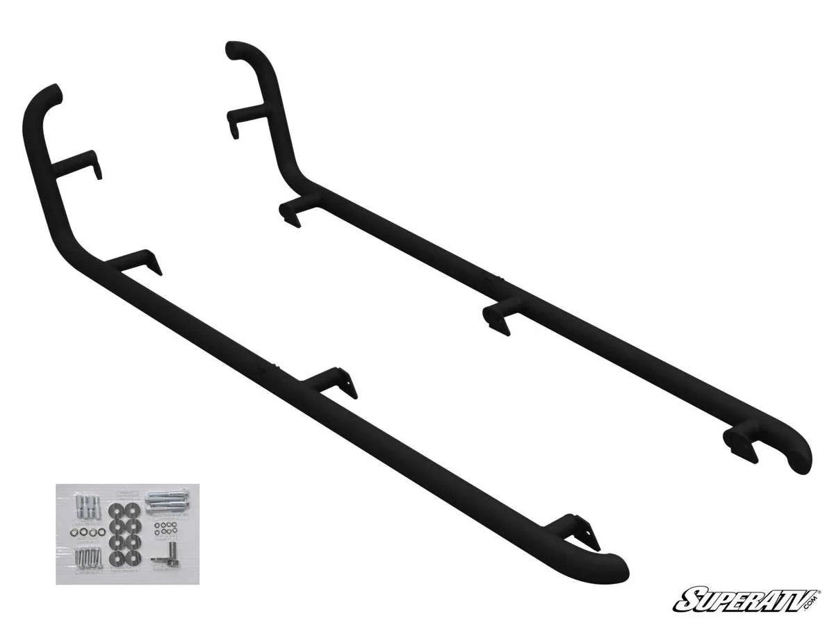 SuperATV Polaris RZR S4 1000 Rock Sliding Nerf Bars - Image 3