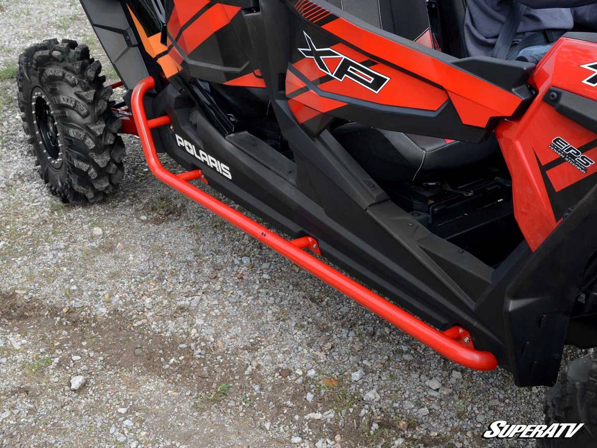 SuperATV Polaris RZR S4 1000 Rock Sliding Nerf Bars - Image 5