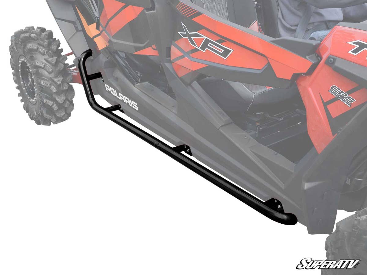 SuperATV Polaris RZR S4 1000 Rock Sliding Nerf Bars - Image 7
