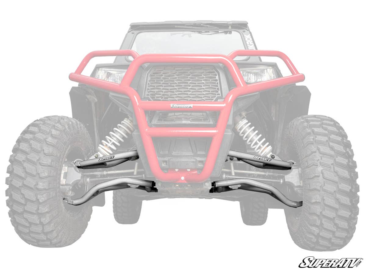 SuperATV Polaris RZR Trail S 1000 High Clearance 1.5” Forward Offset A-Arms - Image 8